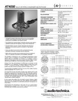 Audio Technica AT-4050 - Owners Manual